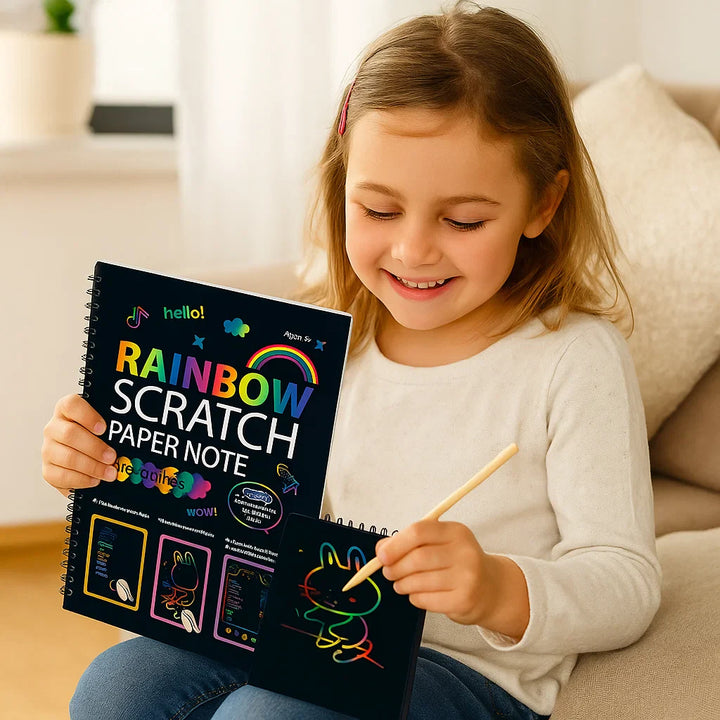 BowLift | Magical Rainbow Scratch Paper