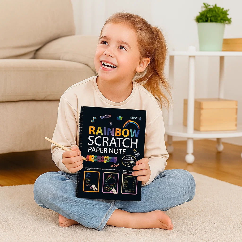 BowLift | Magical Rainbow Scratch Paper