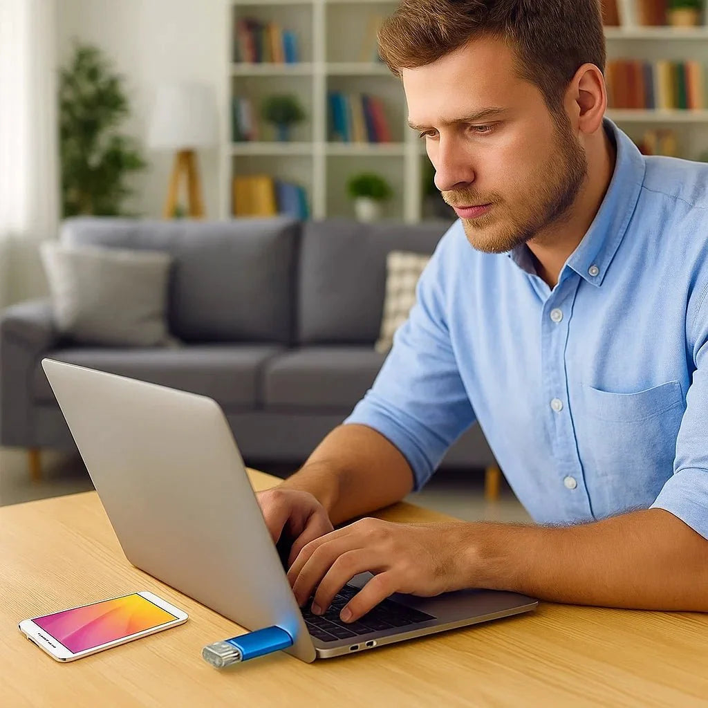 BowLift | Portable OTG USB Stick for fast plug-and-play storage