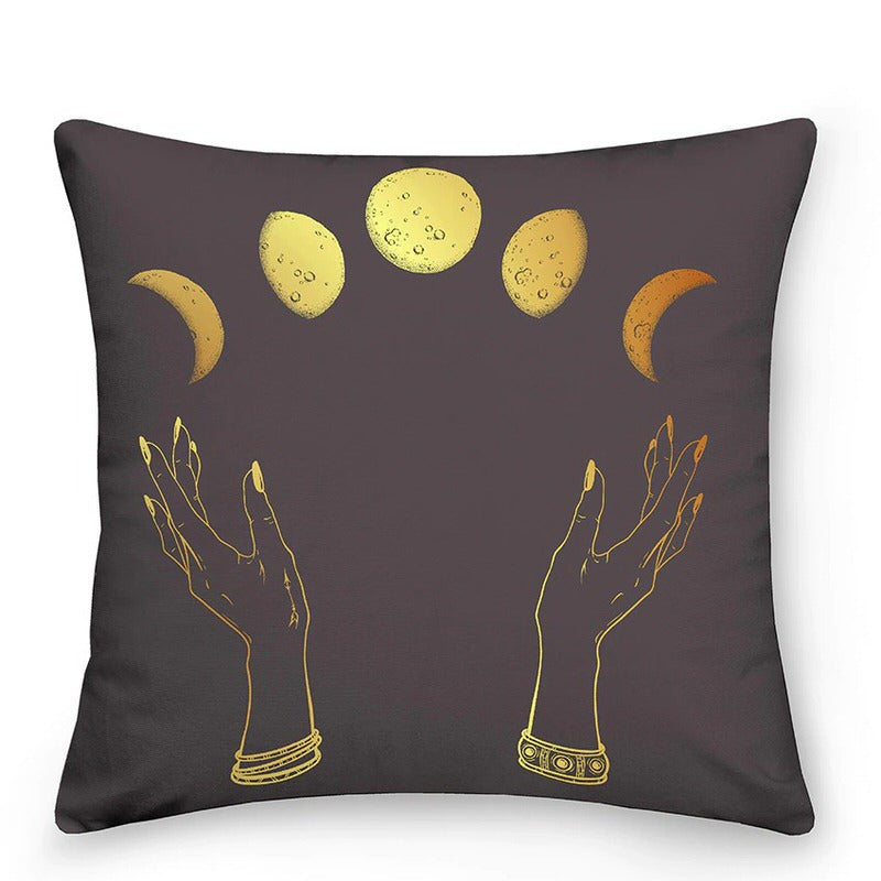 BowLift | Decorative cushions with Sun and Moon in Astrological Style