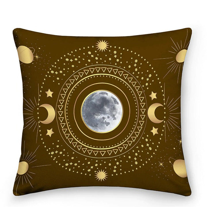 BowLift | Decorative cushions with Sun and Moon in Astrological Style