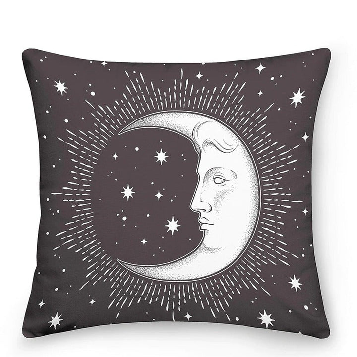 BowLift | Decorative cushions with Sun and Moon in Astrological Style