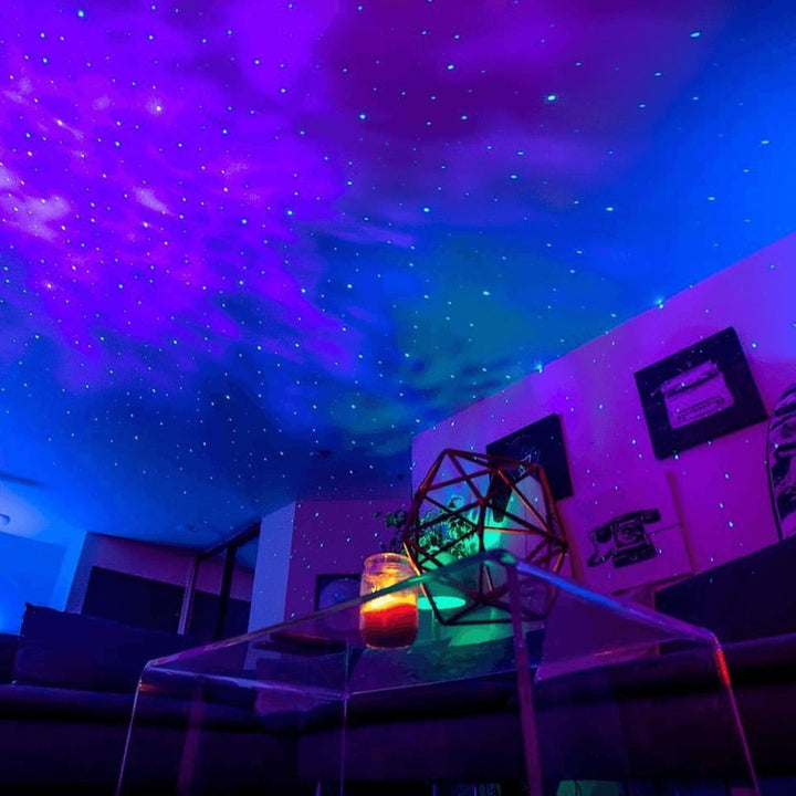 BowLift | Astronaut Galaxy Projector | 8 Adjustable Nebula Colors & Remote Control for Relaxation and Stargazing