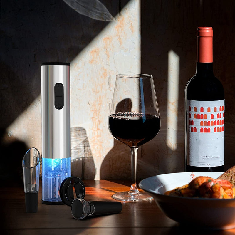 Prisha - Electric Corkscrew with Modern Design | Bowlift
