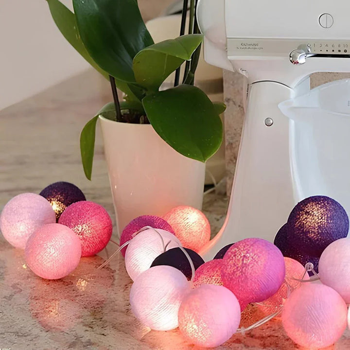 BowLift | Atmospheric Ball String Lights - LumaBreeze