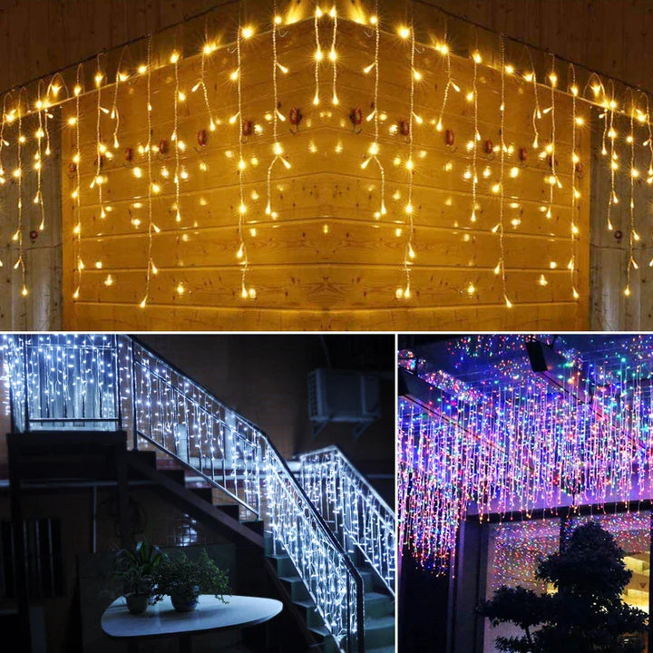 BowLift | Atmospheric Icicle Lights - FrostGlow