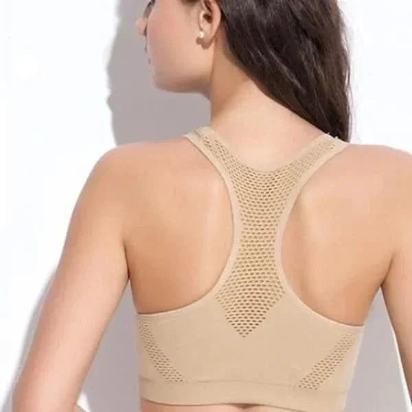 BowLift | Women's Breathable Sports Bra with Mesh Panels