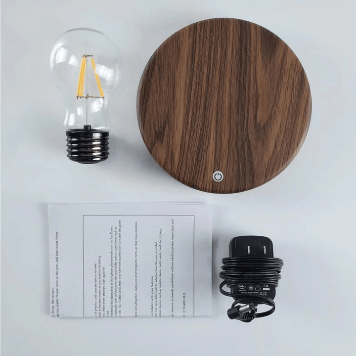 BowLift | Levilux Floating Lamp | Magnetically Floating LED Lamp | Touch Control | Modern Design & Home Accessory