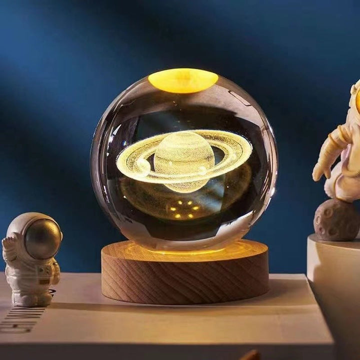 BowLift | AURASHINE – 3D LED Crystal Lamp for Dreamy Night Ambiance