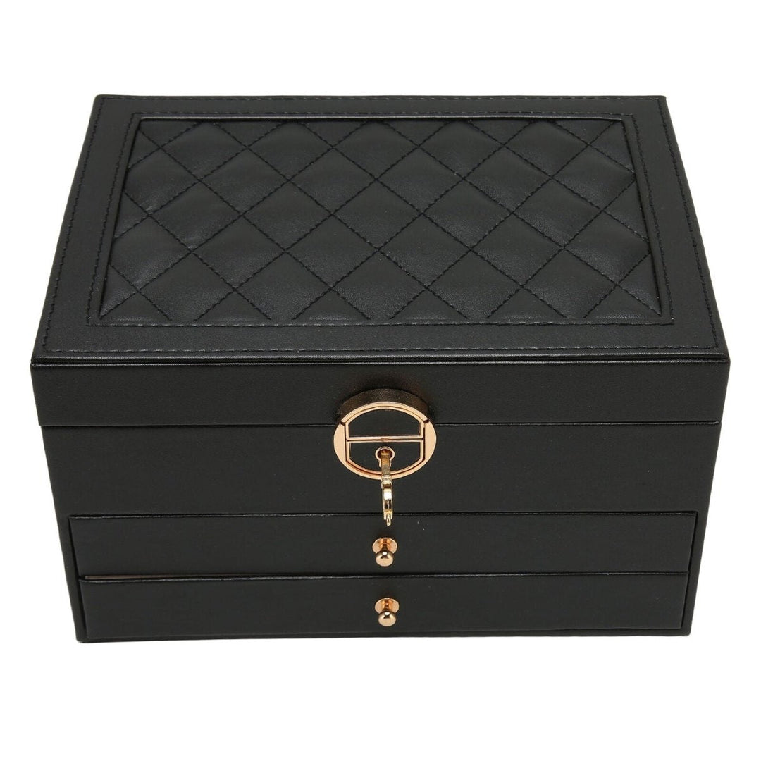 BowLift | AURELIA BOX – Multi-Layer Leather Jewelry Organizer for Stylish Storage
