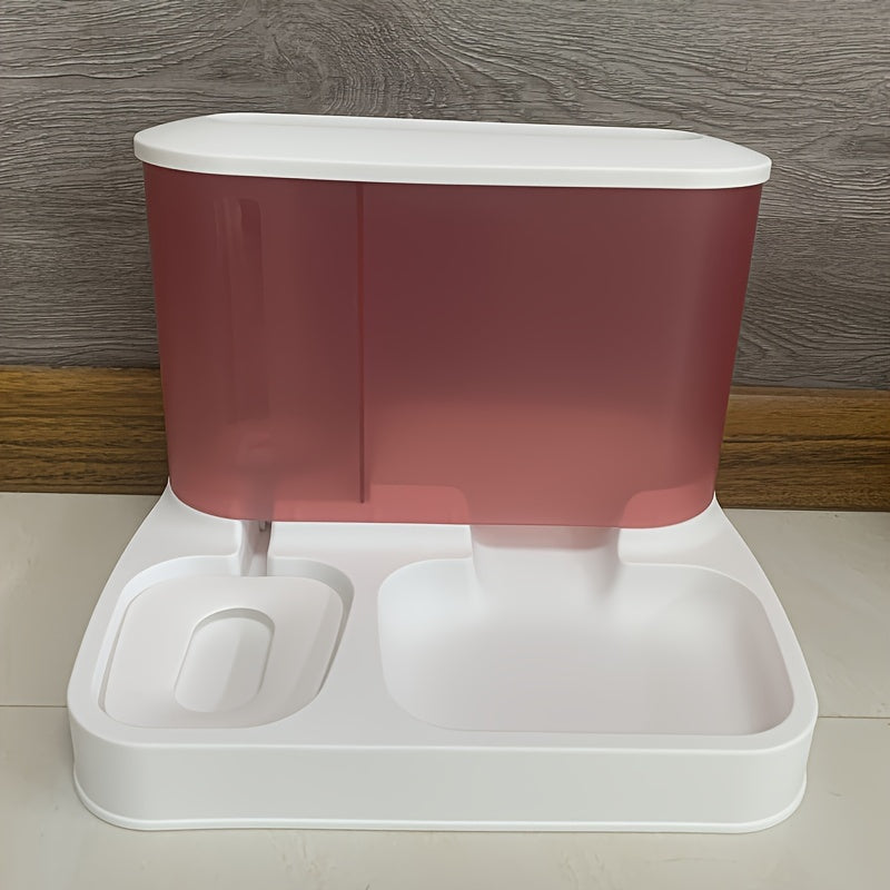 BowLift | Food & Water Dispenser Cativa Duo | Automatic & Time-Saving | 2-in-1 System | For Cats & Small Animals