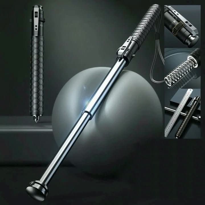 BowLift | Pop-Up Safety Cane | Telescopic Self-Defense Stick for Hiking & Travel