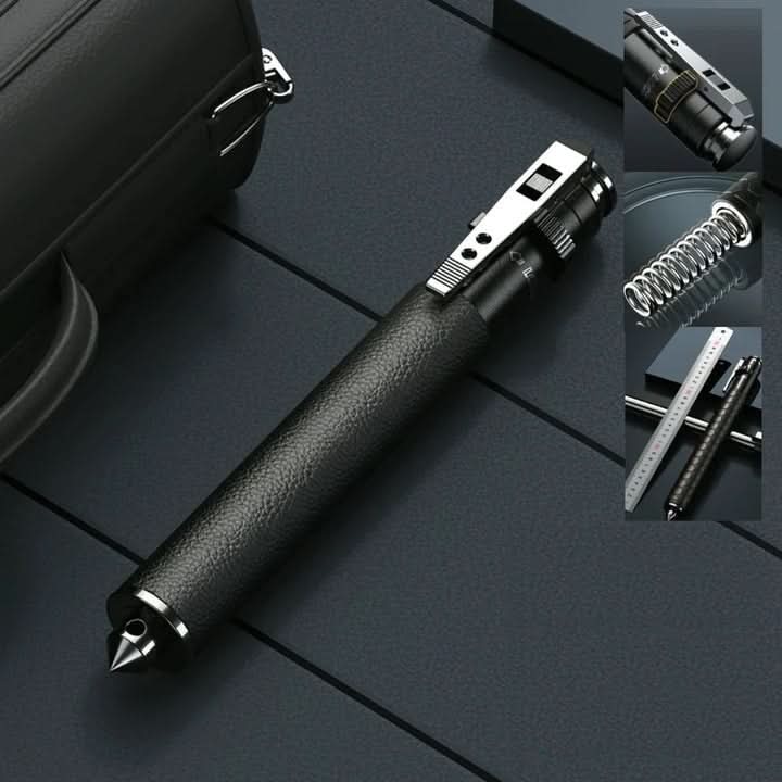 BowLift | Pop-Up Safety Cane | Telescopic Self-Defense Stick for Hiking & Travel