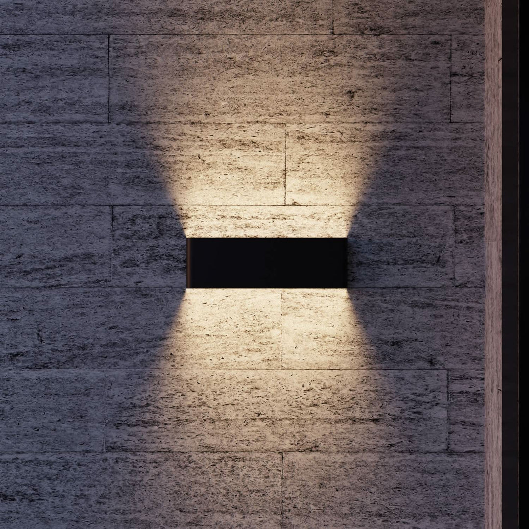 BowLift | Outdoor LED Wall Light Modern Rectangle