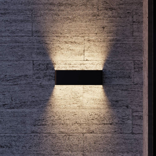 BowLift | Outdoor LED Wall Light Modern Rectangle