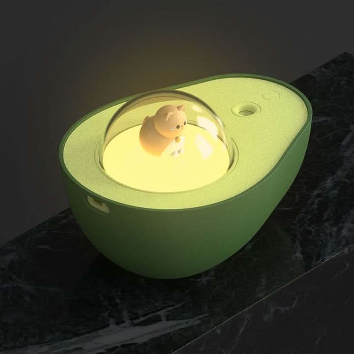 BowLift | Avocado Night Light Humidifier with USB & LED