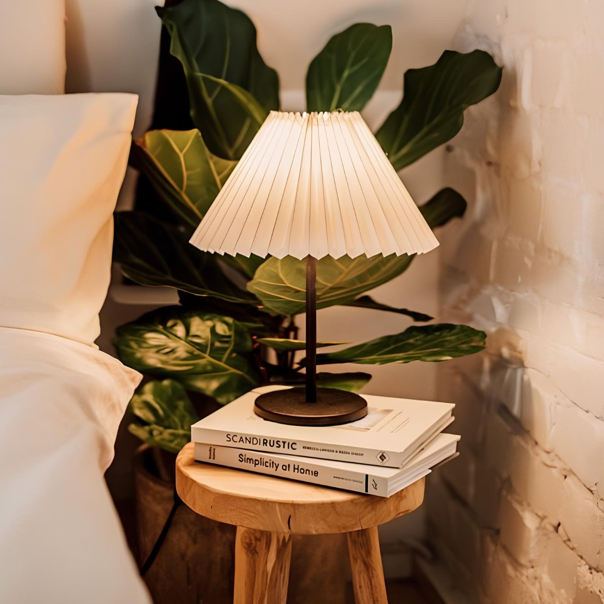 BowLift | Pleatique Table Lamp