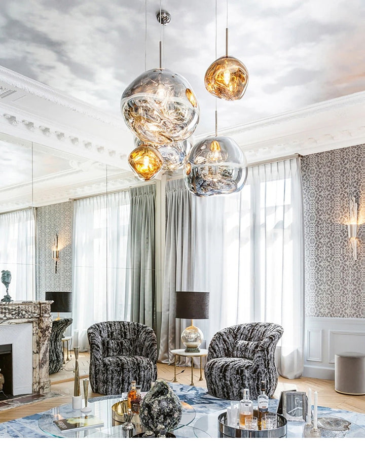 BowLift | ChicGlow Pendant - Luxury LED Hanging Light for Home