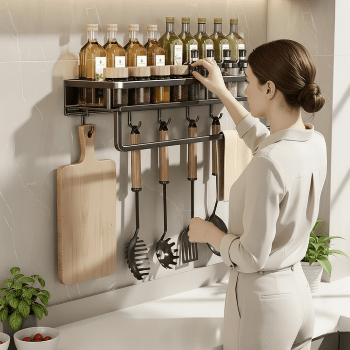 BowLift | Practical Wall Shelf for Your Kitchen
