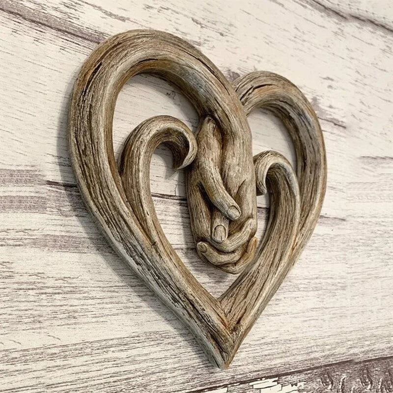 BowLift | Wooden Heart Wall Decoration - ForeverTouch