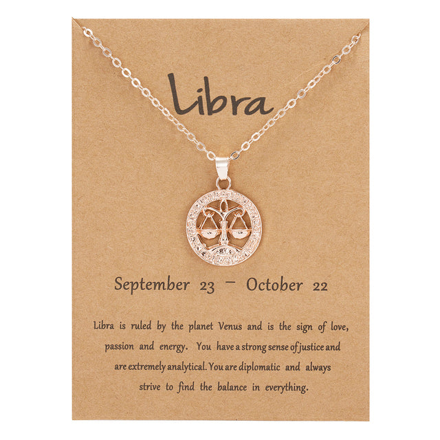 BowLift | Constellation Rose Gold Animal Necklace