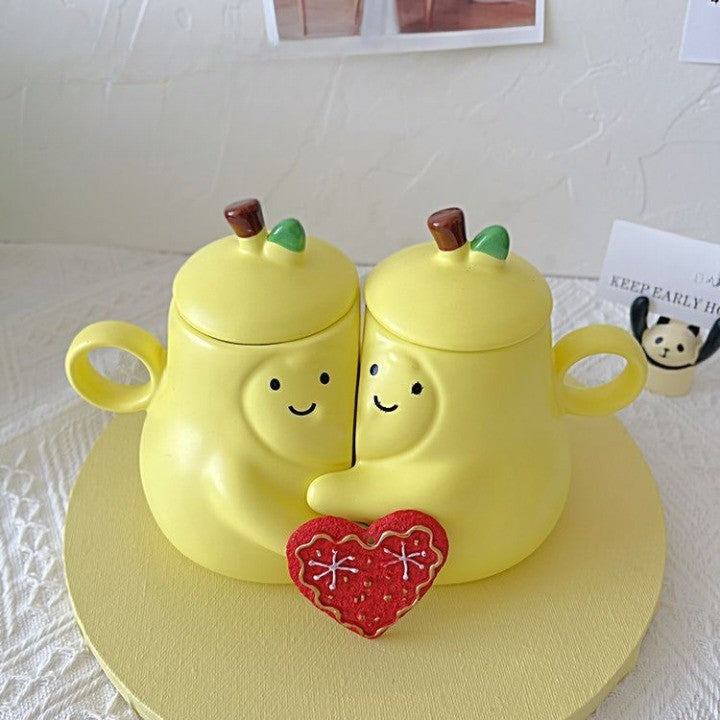 BowLift | Cuddly Pear Ceramic Duo Cup