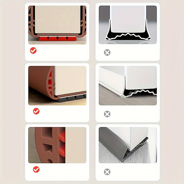 SnugBlock Door Stop Adjustable for Insulation and Soundproofing | Bowlift