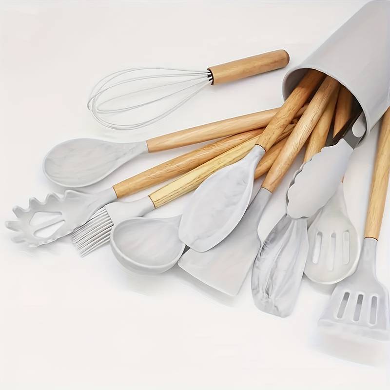 Canaya - Luxe Silicone Kitchen Utensil Set (12-piece) Bowlift