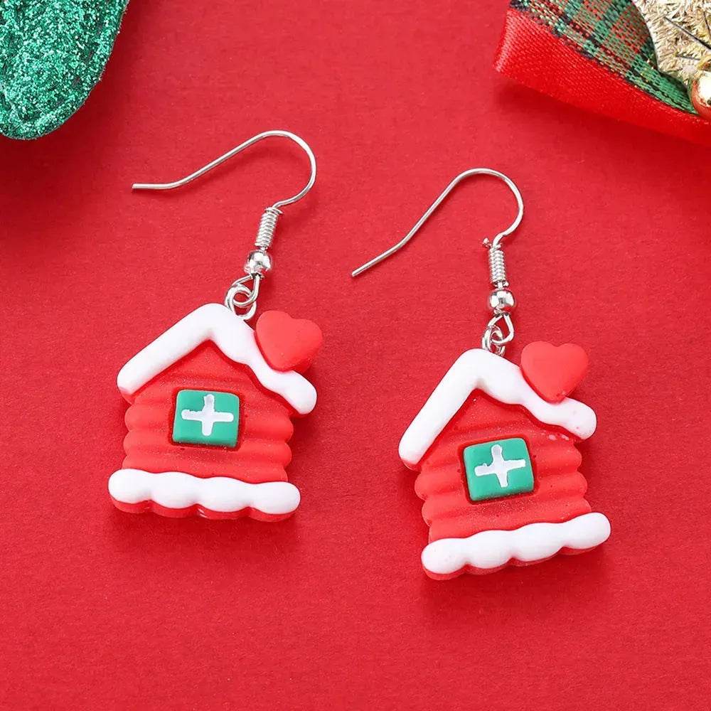 BowLift | Creative Cartoon Christmas Earrings Fashion