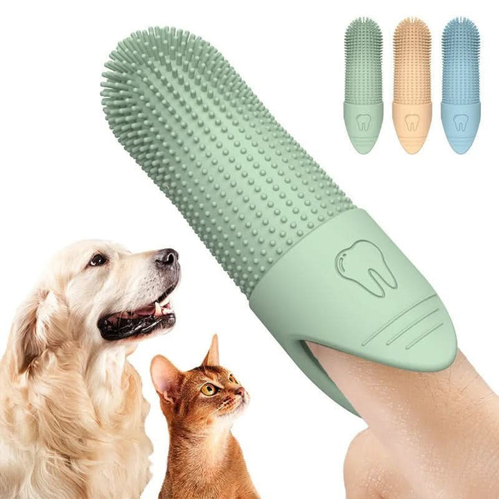 BowLift | 360° Finger Toothbrush for Dogs & Cats