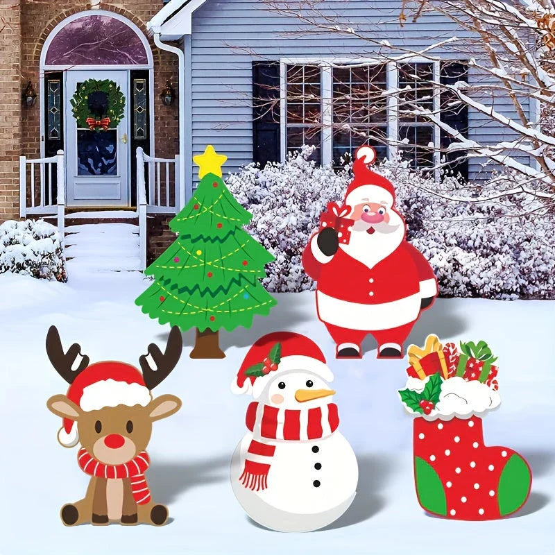 BowLift | MerryShine - Large outdoor Christmas signage for happy gardens