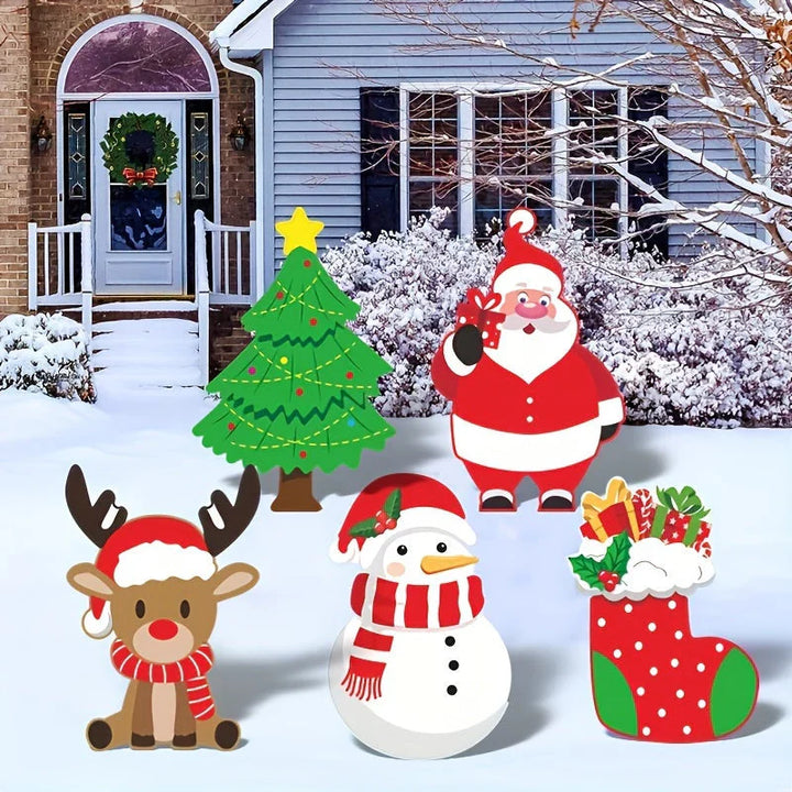 BowLift | MerryShine - Large outdoor Christmas signage for happy gardens
