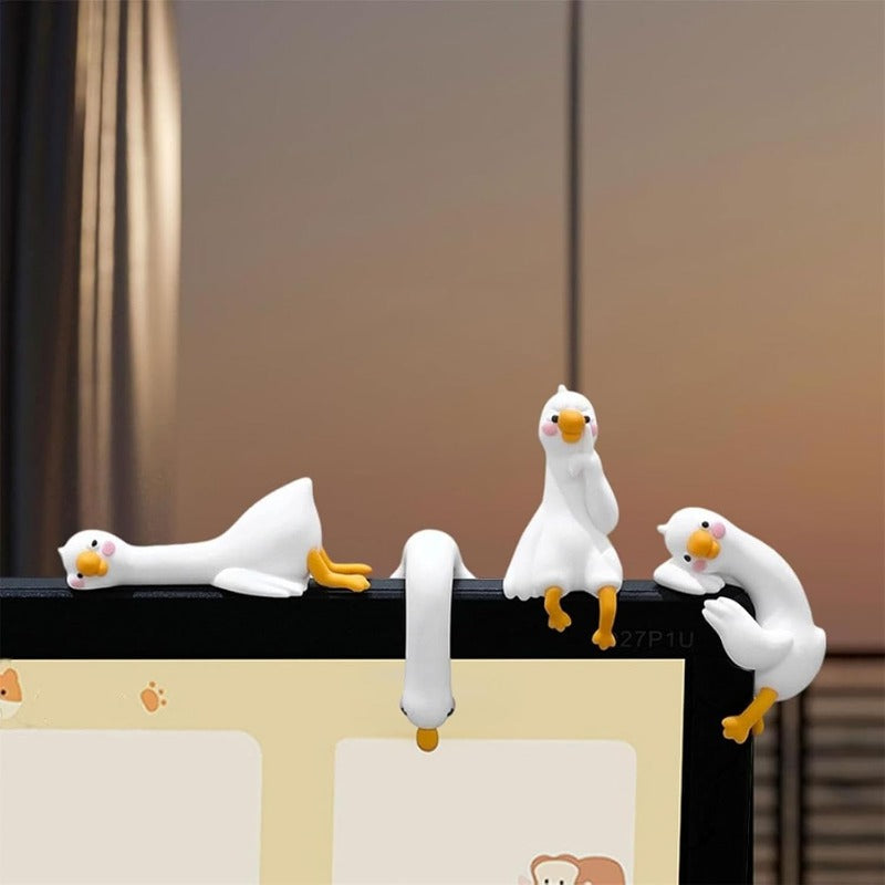 Mini Desk Duck Figurines Bowlift