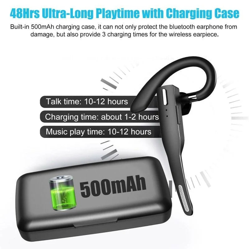 Wireless Trucker Bluetooth 5.1 Earbuds Headset | Bowlift