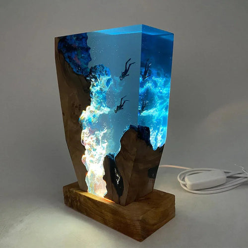 BowLift | Wave LED Lamp made of Resin