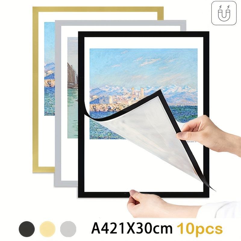 Magnetic Frame – Elegant Magnetic Photo Frame in A4 Bowlift