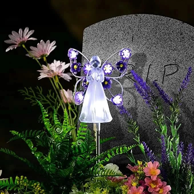 BowLift | Solar Angel LED Garden Light for Outdoor Decoration