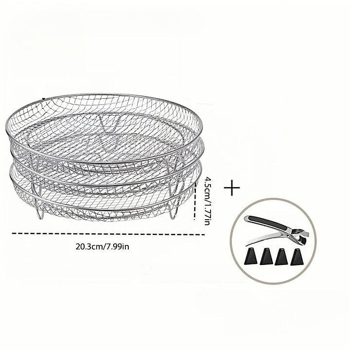 BowLift | Stackable 3-layer Air Fryer Stand