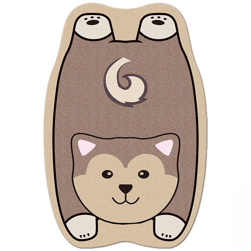 BowLift | Cute Animal Living Room Decorative Rugs – Plush Soft Cartoon Bedroom Carpet