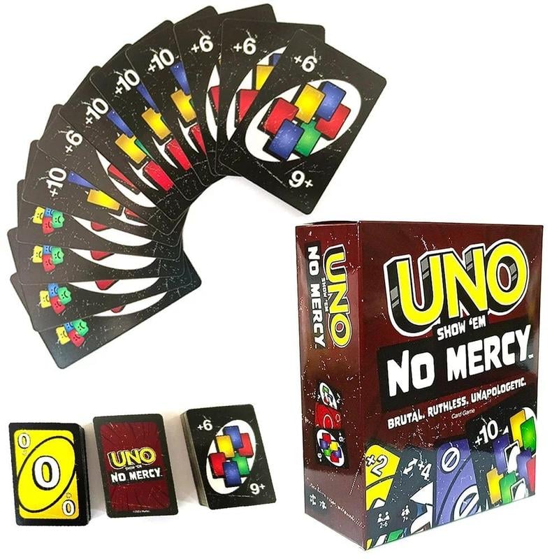 168 Thick Uno Card Game | Bowlift