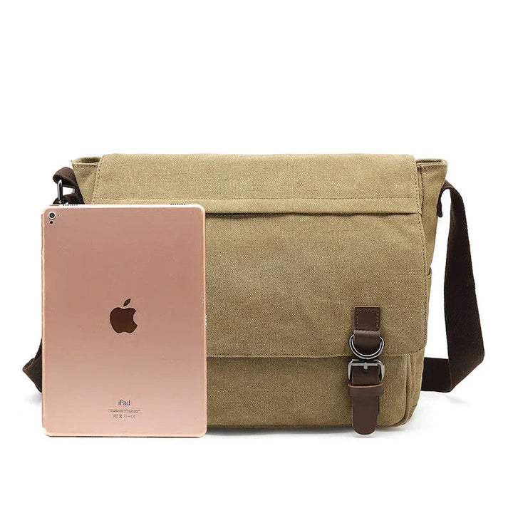 AtlasHaul Canvas Shoulder Bag — Never chaos again, always stylish on the go | Bowlift