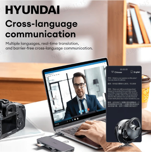BowLift | LuxaSound Elite Wireless Translation Earbuds | Effortless communication with advanced Bluetooth translation technology