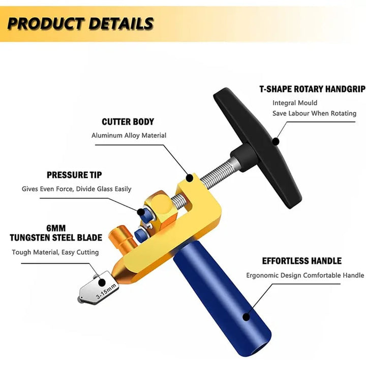 BowLift | Tile Cutting Tool | Lightweight Precision Cutter | Clean Break Design
