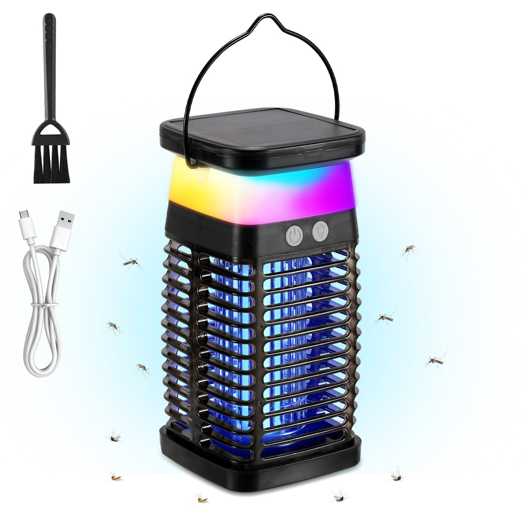 Solar Mosquito Repellent Lamp UV Light Mosquito Lamp RGB | Bowlift