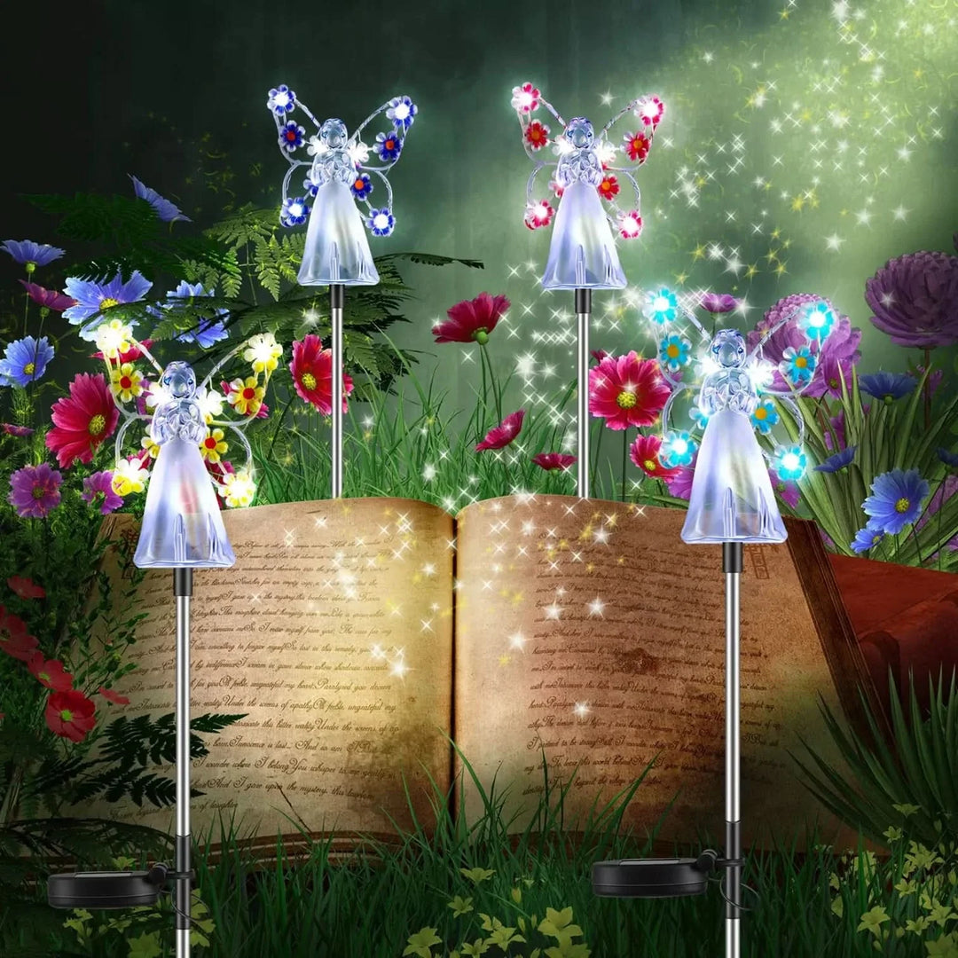 BowLift | Solar Angel LED Garden Light for Outdoor Decoration