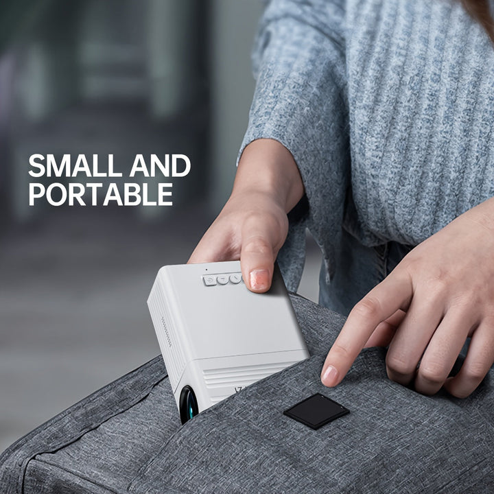 BowLift | Ultra-Bright Mini Projector 3000 Lumen – Portable, HDTV & USB, Ideal for Home Cinema & Outdoors!