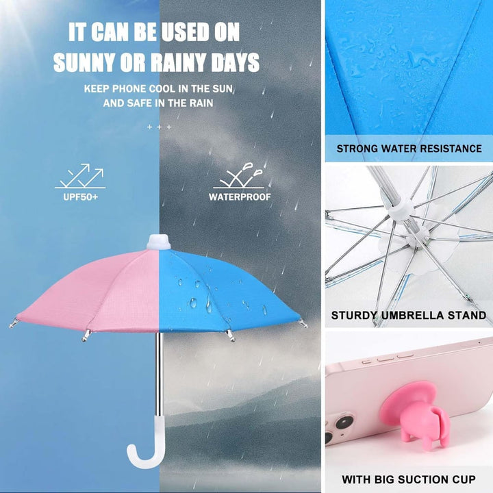Phone Umbrella Suction Cup Stand for Sun | Bowlift
