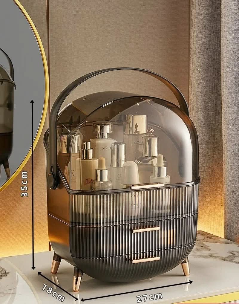 BowLift | up organiser - Dustproof & waterproof cosmetics box with elegant design