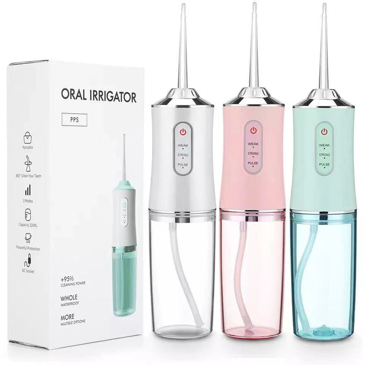 BowLift | Waterproof irrigator dental cleaner, cordless & rechargeable water floss
