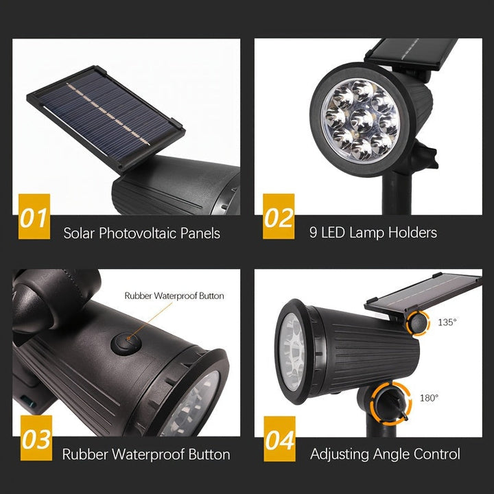 LumiSpot - Modern LED Garden Lighting for Outdoors | Bowlift